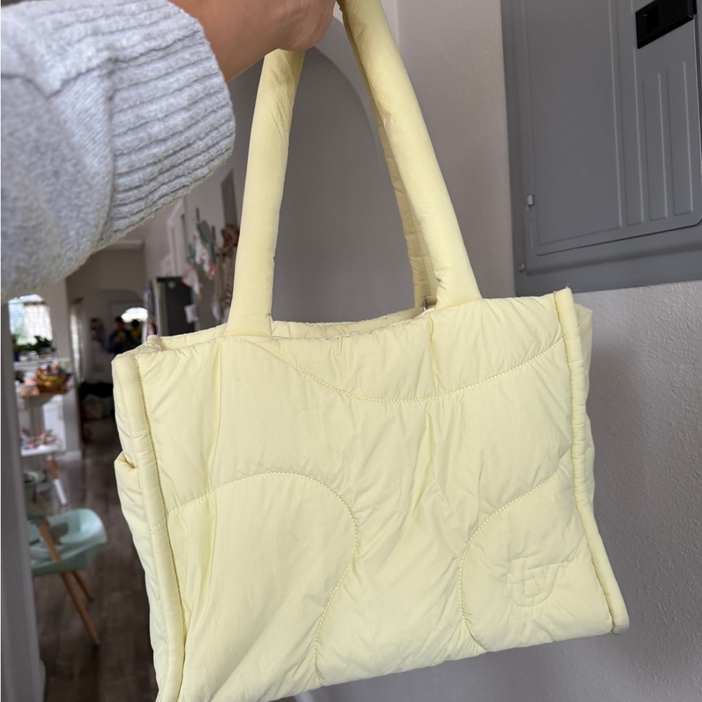 Thirty years Butter Yellow Drift Tote
